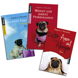 Liebes-Trilogie mit Glücksbringer Mops